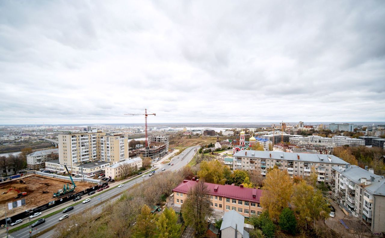 квартира г Нижний Новгород р-н Нижегородский Горьковская ул Максима Горького 23а апарт-комплекс КМ Tower Plaza фото 21