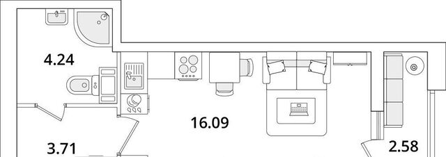 метро Лесная дом 3к/3 фото