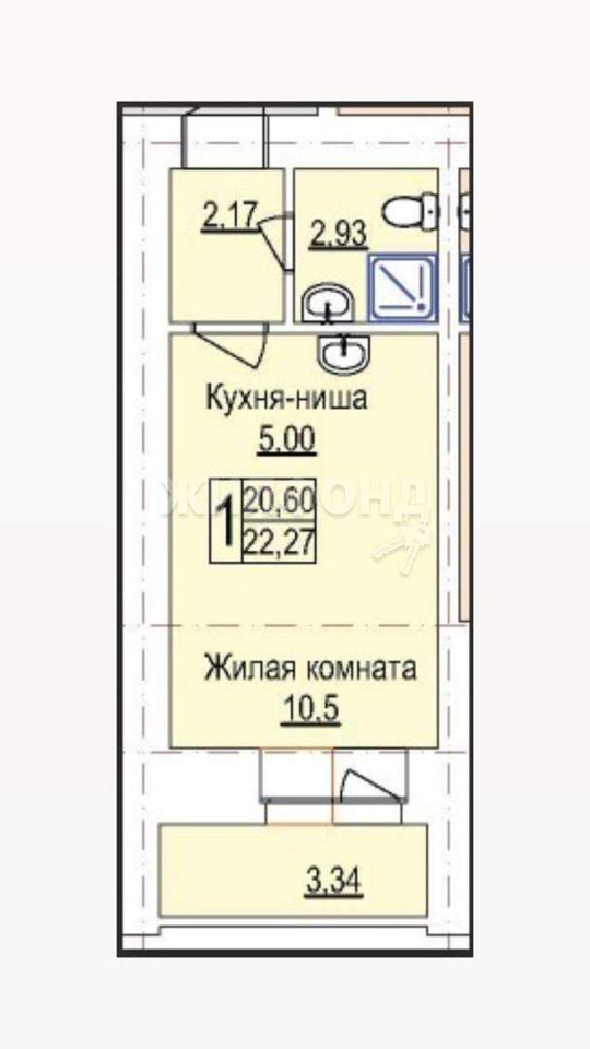 квартира г Благовещенск ул Заводская 4/5 фото 2