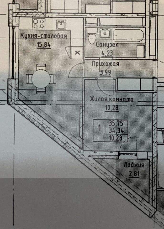 квартира г Санкт-Петербург метро Комендантский Проспект р-н Приморский ул Планерная 89 фото 24