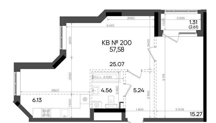 квартира г Казань метро Горки р-н Советский ул Аделя Кутуя 181 фото 6