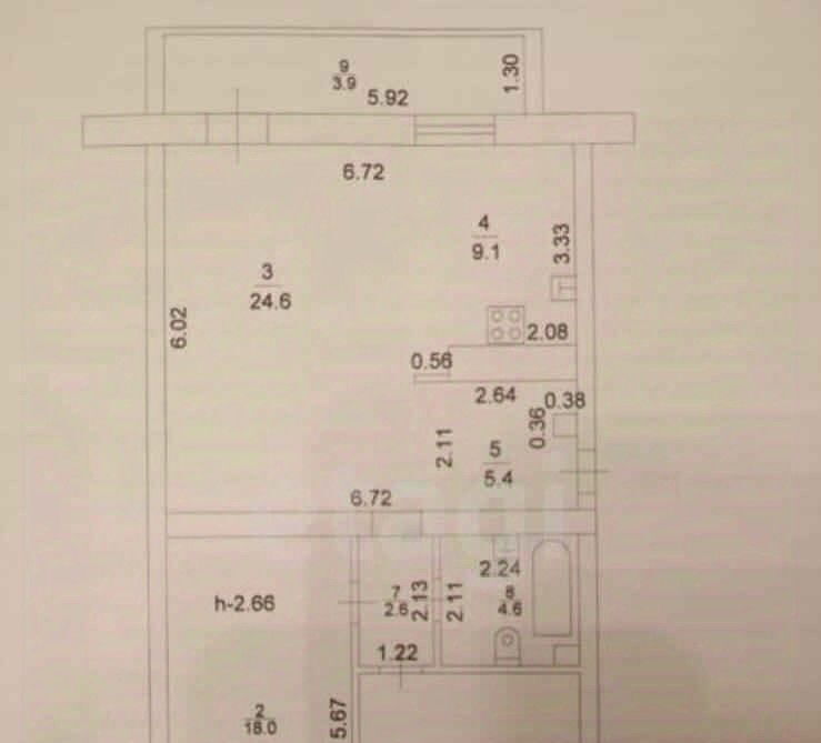 квартира г Казань р-н Советский Дубравная ул Юлиуса Фучика 78 фото 2