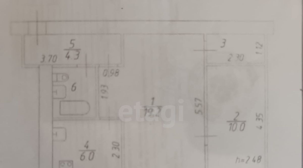 квартира г Казань ул Октябрьская 8 Казань, Северный Вокзал фото 3