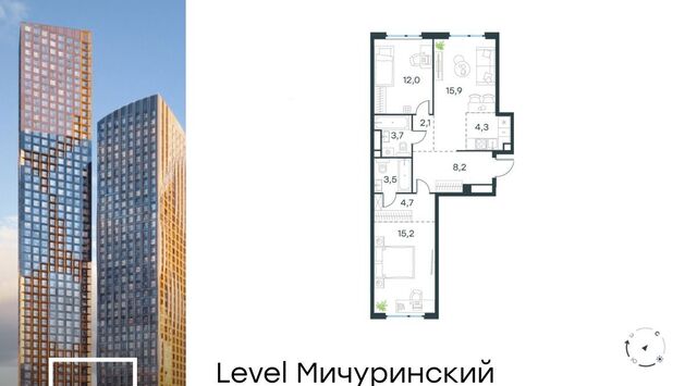 ЖК Левел Мичуринский к 7 фото