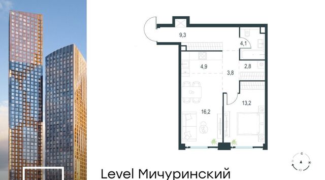 ЖК Левел Мичуринский к 1 фото