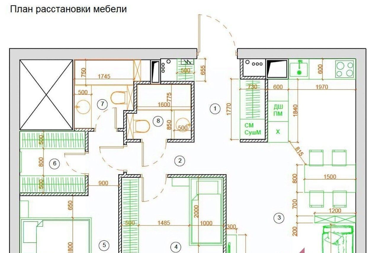 квартира г Москва метро Минская пр-кт Генерала Дорохова 39к/2б фото 3