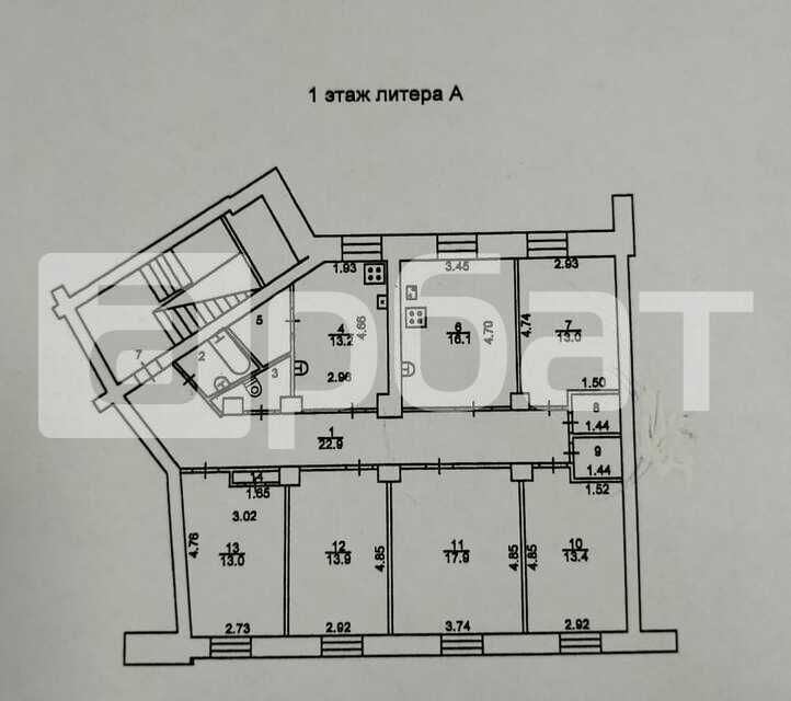 квартира г Кострома ул Пушкина 45 городской округ Кострома фото 2