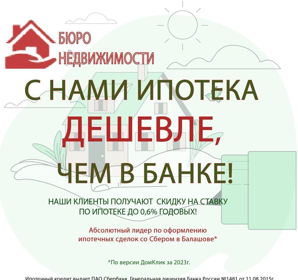 квартира г Балашов ул Пригородная 13 Балашовский р-н, муниципальное образование фото 7