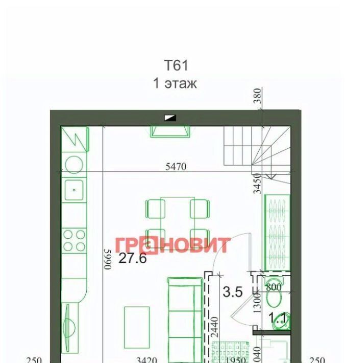 дом р-н Новосибирский с Новолуговое мкр Березки 2 5-й кв-л, 41/1/1 фото 12