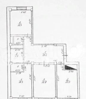 квартира г Воронеж р-н Коминтерновский ул Шишкова 107а фото 36