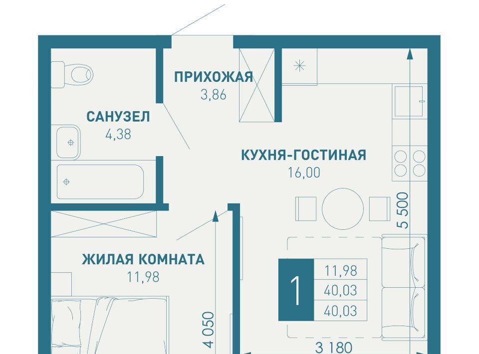 квартира г Краснодар п Березовый Витаминкомбинат муниципальное образование фото 1