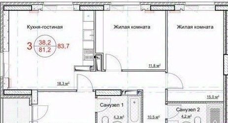 квартира г Волгоград р-н Дзержинский ул Ангарская 69в ЖК «Романовъ» фото 39