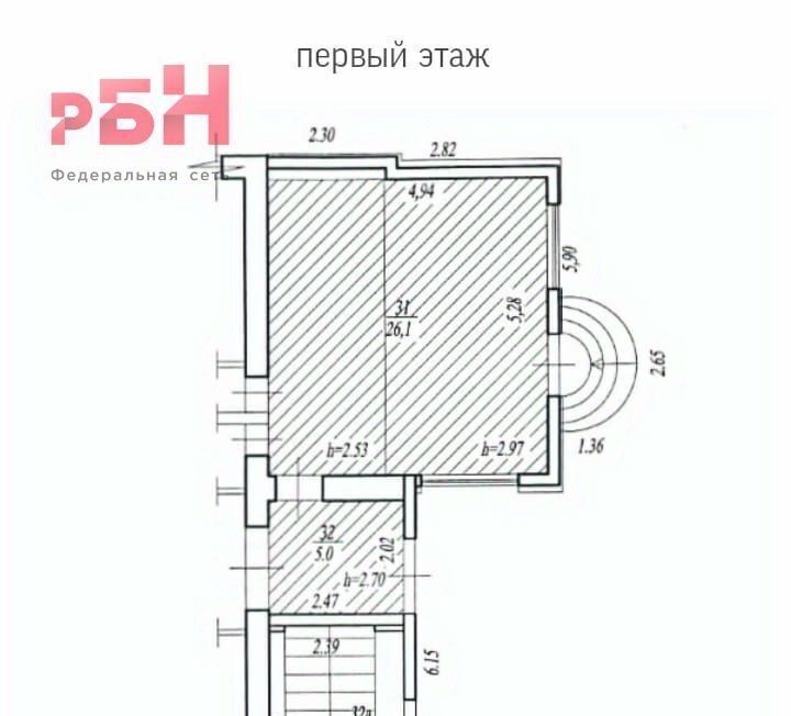 торговое помещение г Уфа р-н Орджоникидзевский ул Вологодская 77 фото 13