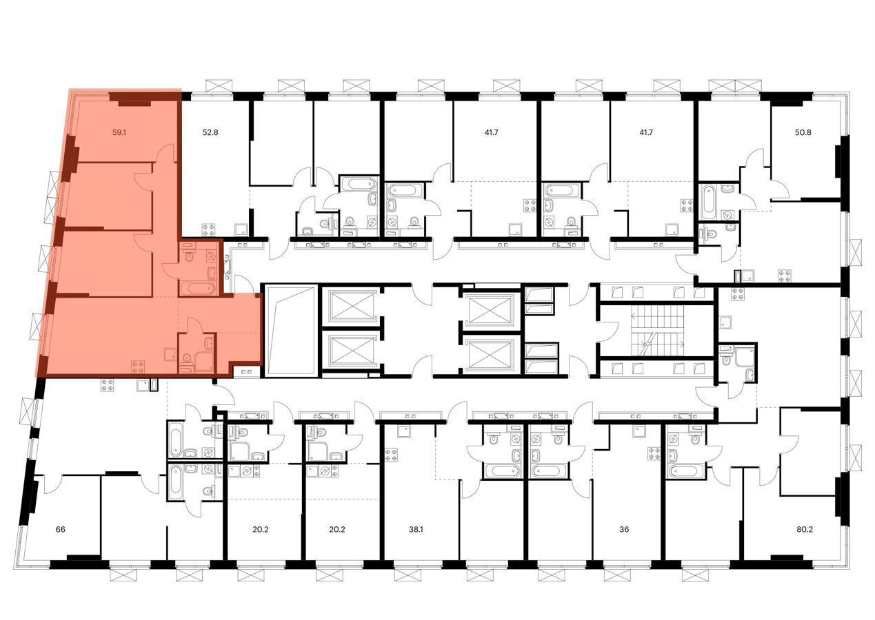 квартира г Москва метро Озерная ЖК Новое Очаково село Очаково, к 1. 5 фото 2