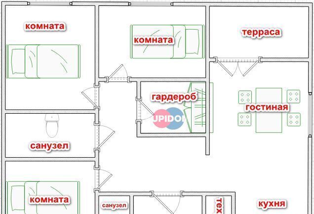 дом городской округ Наро-Фоминский 66 км, территория Облака, Уральская ул, Наро-Фоминск, Киевское шоссе фото 33