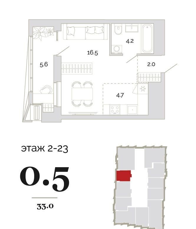 квартира г Пенза р-н Первомайский проезд Свердлова 2-й 4 фото 1