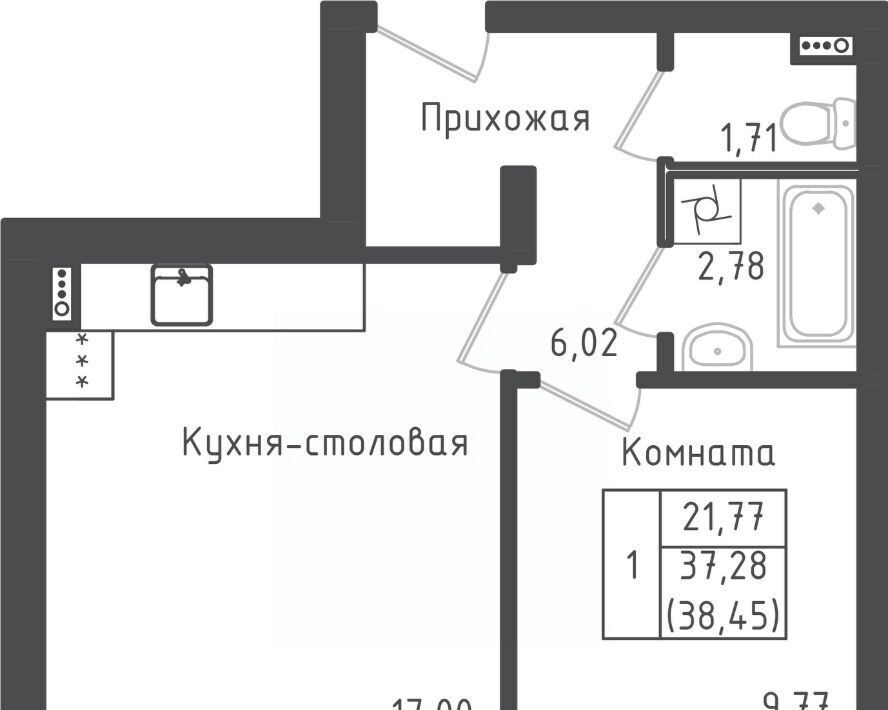 квартира городской округ Дмитровский д Рыбаки ЖК Зелёный Город Шереметьевская, Город жилой комплекс, Зеленый фото 1