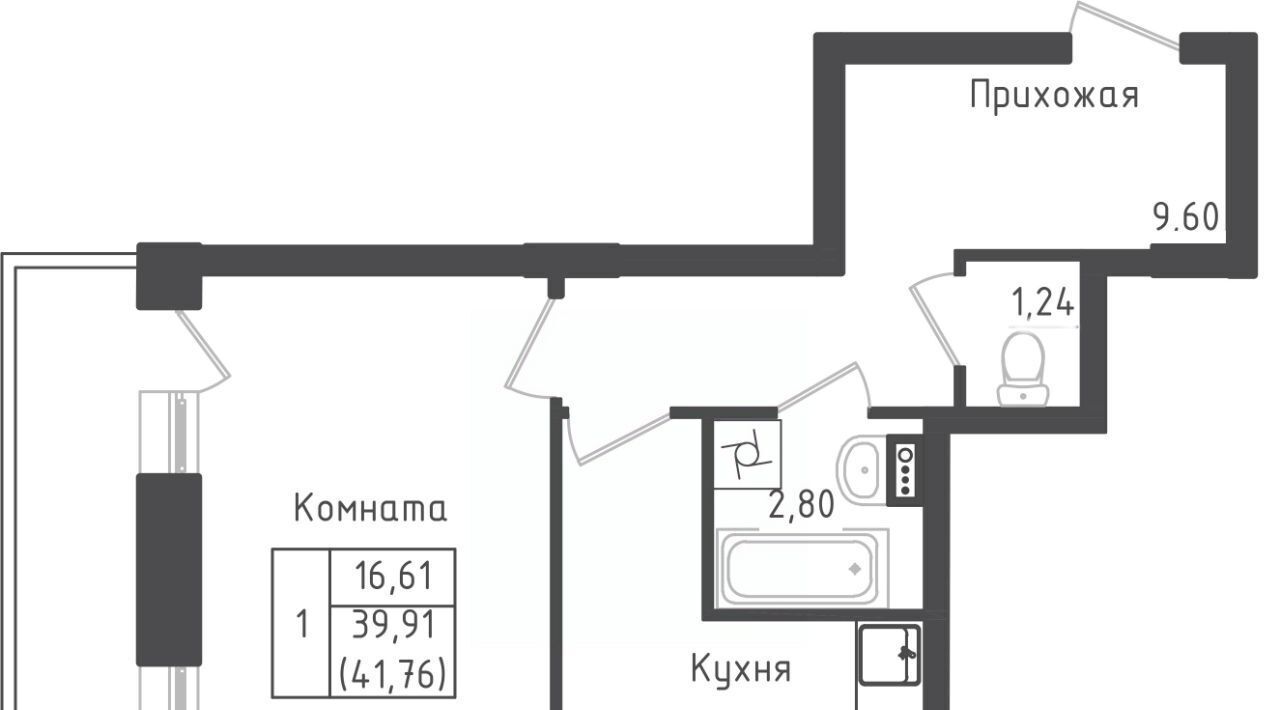 квартира городской округ Дмитровский д Рыбаки ЖК Зелёный Город Шереметьевская, Город жилой комплекс, Зеленый фото 1