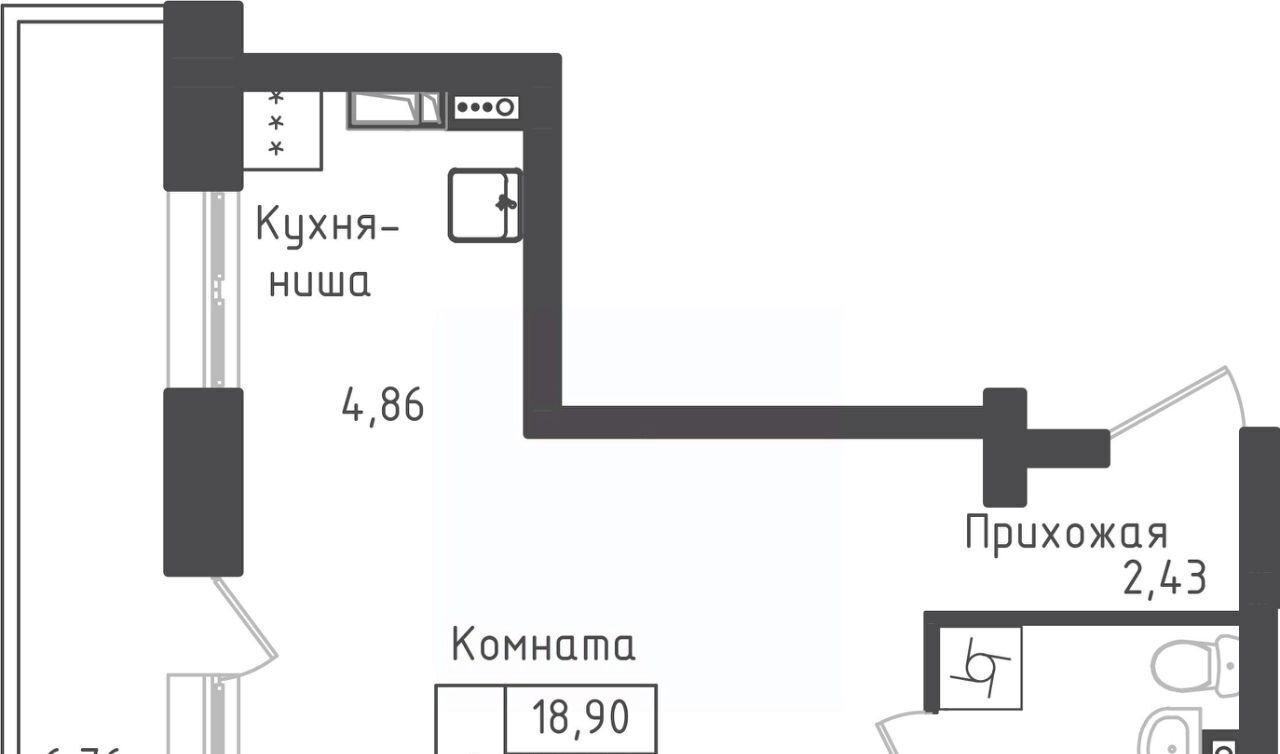 квартира городской округ Дмитровский д Рыбаки ЖК Зелёный Город Шереметьевская, Город жилой комплекс, Зеленый фото 1