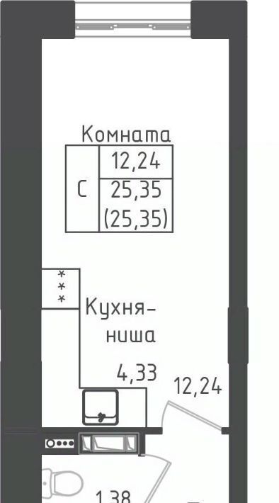 квартира городской округ Дмитровский д Рыбаки Шереметьевская, Город жилой комплекс, Зеленый фото 1