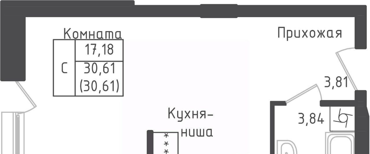 квартира городской округ Дмитровский д Рыбаки ЖК Зелёный Город Шереметьевская, Город жилой комплекс, Зеленый фото 1