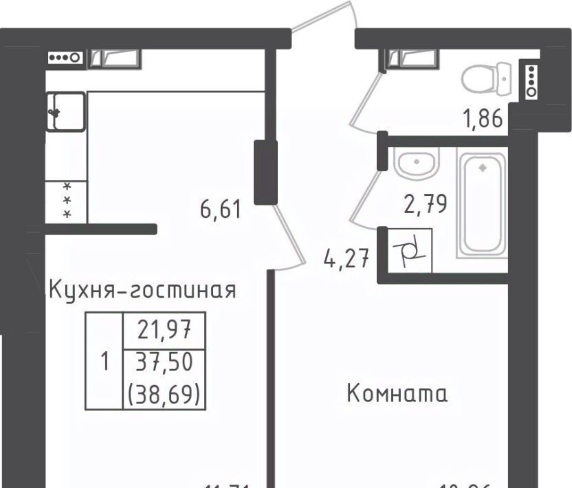 квартира городской округ Дмитровский д Рыбаки ЖК Зелёный Город Шереметьевская, Город жилой комплекс, Зеленый фото 1