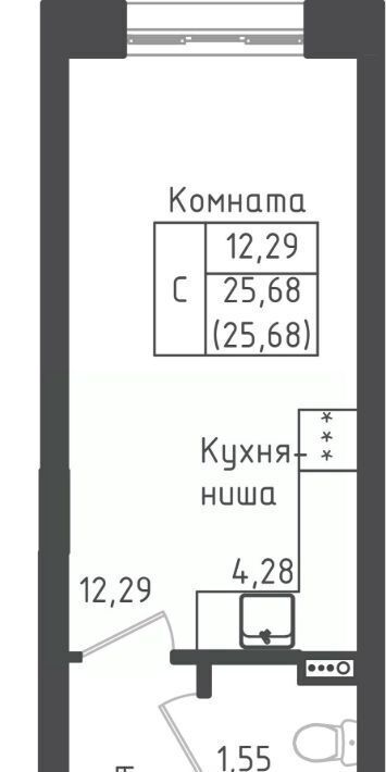 квартира городской округ Дмитровский д Рыбаки ЖК Зелёный Город Шереметьевская, Город жилой комплекс, Зеленый фото 1