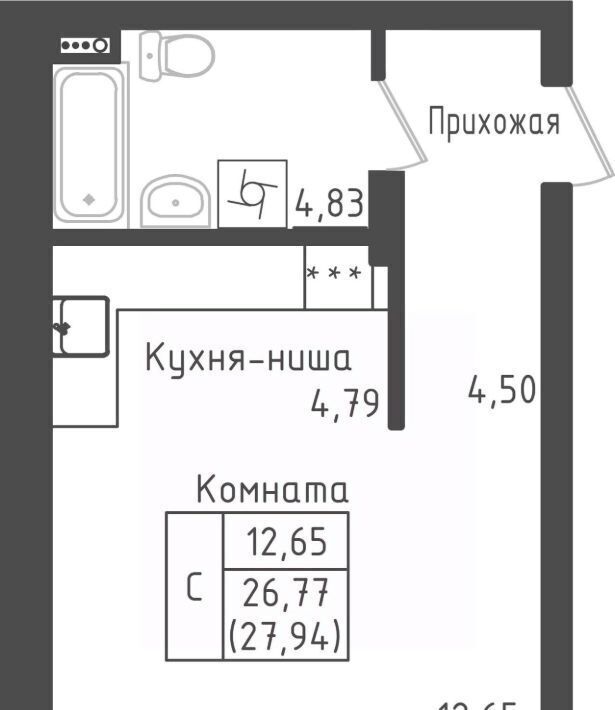 квартира городской округ Дмитровский д Рыбаки проезд 2-ой Восточный Лобня фото 1