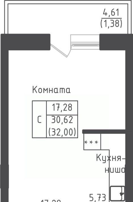 квартира городской округ Дмитровский д Рыбаки ЖК Зелёный Город Шереметьевская, Город жилой комплекс, Зеленый фото 1