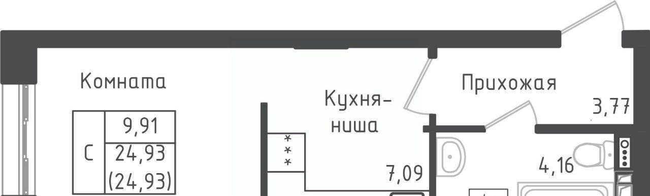 квартира городской округ Дмитровский д Рыбаки ЖК Зелёный Город Шереметьевская, Город жилой комплекс, Зеленый фото 1