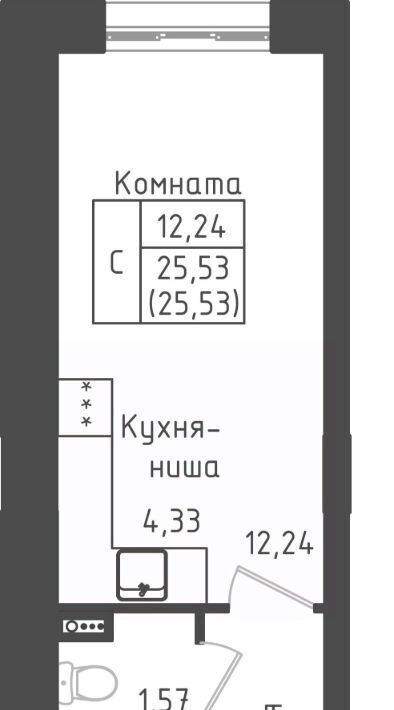 квартира городской округ Дмитровский д Рыбаки ЖК Зелёный Город Шереметьевская, Город жилой комплекс, Зеленый фото 1