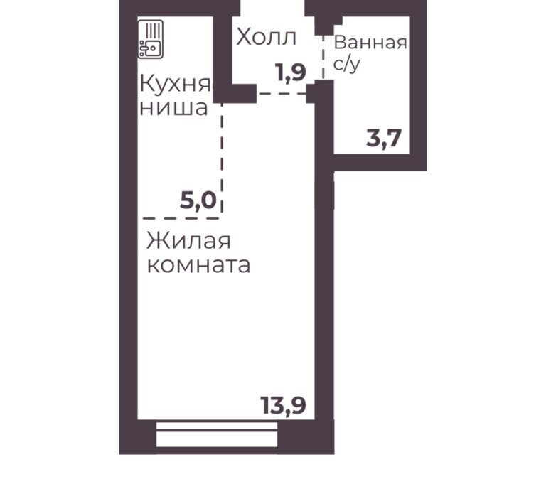 квартира г Челябинск р-н Тракторозаводский ЖК Ленина 4 фото 1