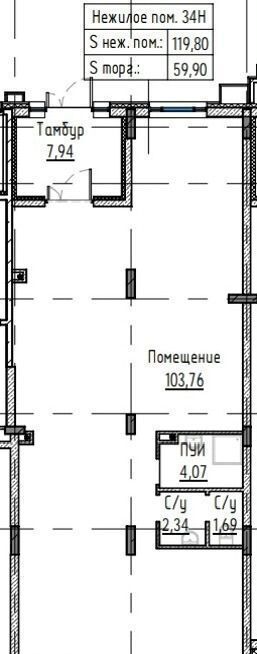 свободного назначения г Тюмень р-н Центральный ул Евгения Войнова 7 Центральный административный округ фото 34