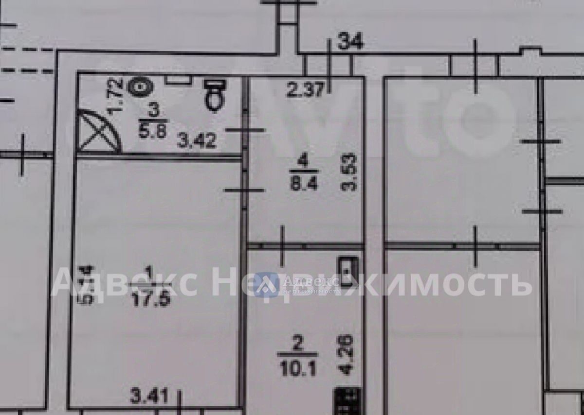 квартира г Тюмень р-н Центральный ул Газовиков 53к/1 фото 14