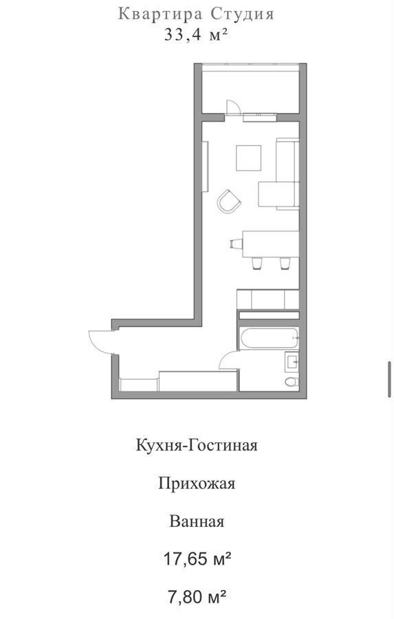 квартира г Махачкала р-н Ленинский пр-кт Насрутдинова 162 фото 4