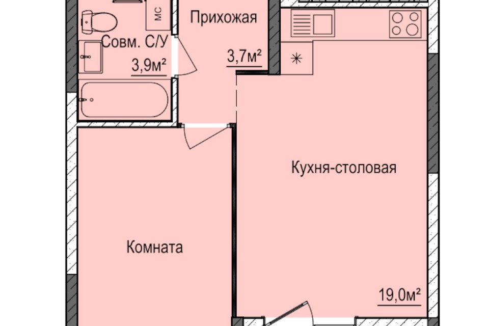 квартира г Ижевск р-н Индустриальный Буммаш Ижевск городской округ, Буммаш фото 1