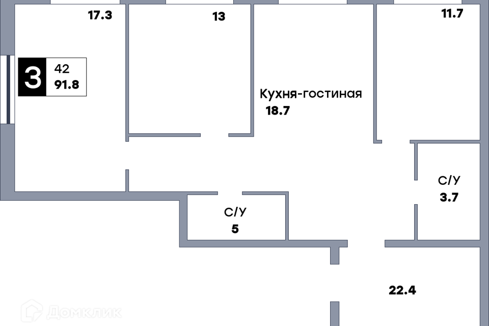 квартира г Самара р-н Промышленный Самара городской округ, Жилок комплекс Аура фото 1