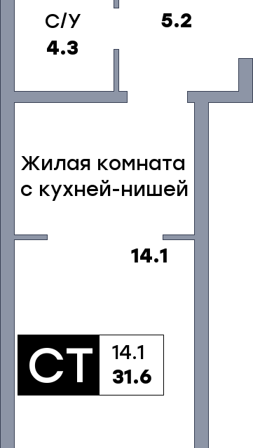 квартира г Самара р-н Промышленный Самара городской округ, Жилок комплекс Аура фото 1