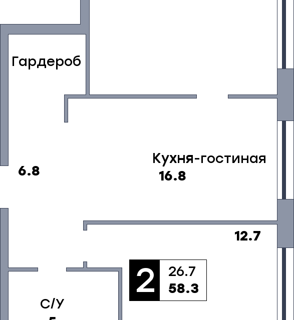 квартира г Самара р-н Промышленный Самара городской округ, Жилок комплекс Аура фото 1