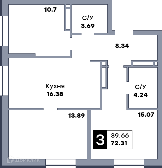 квартира г Самара р-н Октябрьский Самара городской округ, Жилой комплекс Спутник фото 1