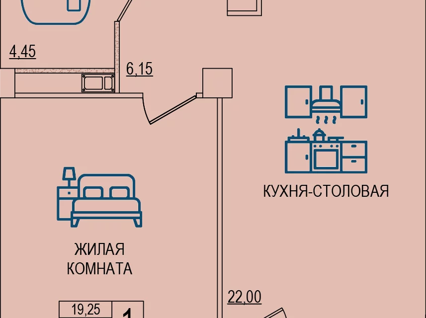 квартира г Волжский городской округ Волжский, Строящийся жилой комплекс Горизонт фото 1