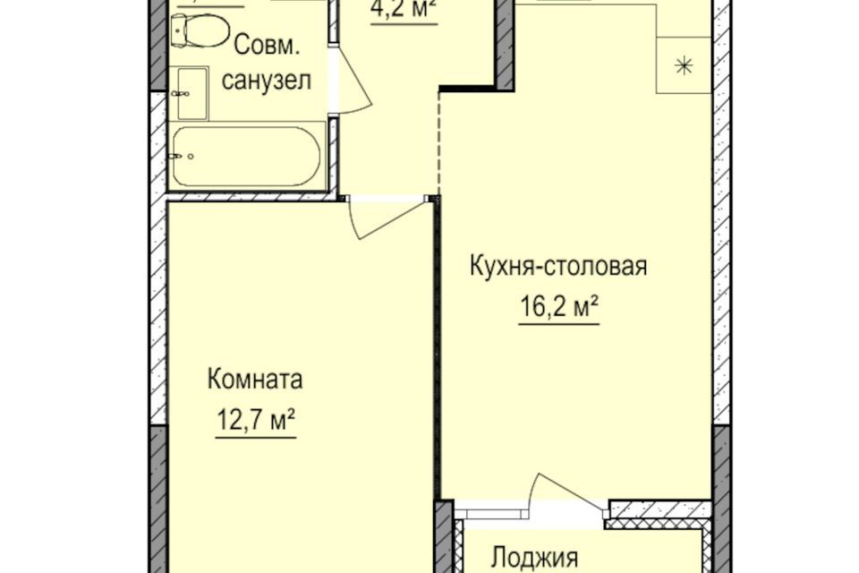 квартира г Ижевск р-н Устиновский Автопроизводство Ижевск городской округ, Строящийся жилой дом фото 1