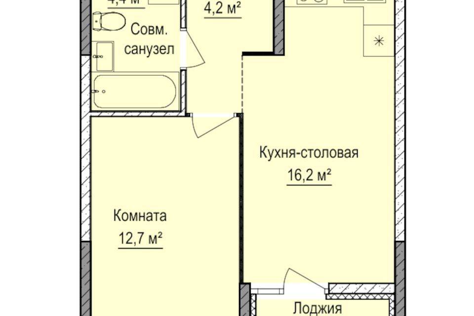 квартира г Ижевск р-н Устиновский Автопроизводство Ижевск городской округ, Строящийся жилой дом фото 1