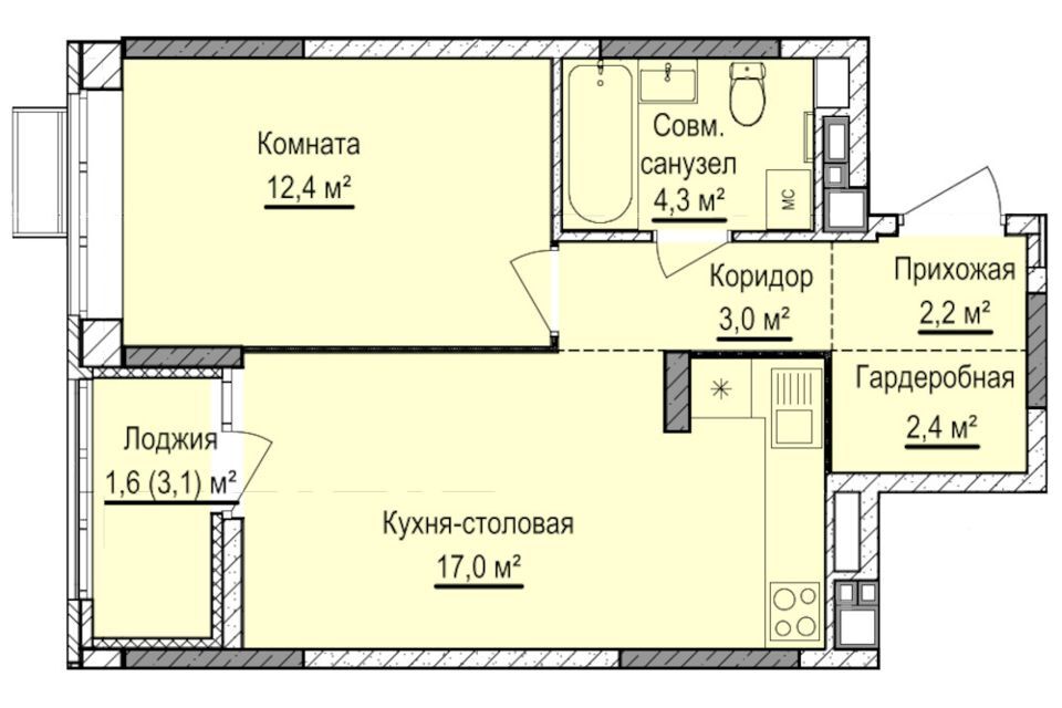 квартира г Ижевск р-н Устиновский Автопроизводство Ижевск городской округ, Строящийся жилой дом фото 1