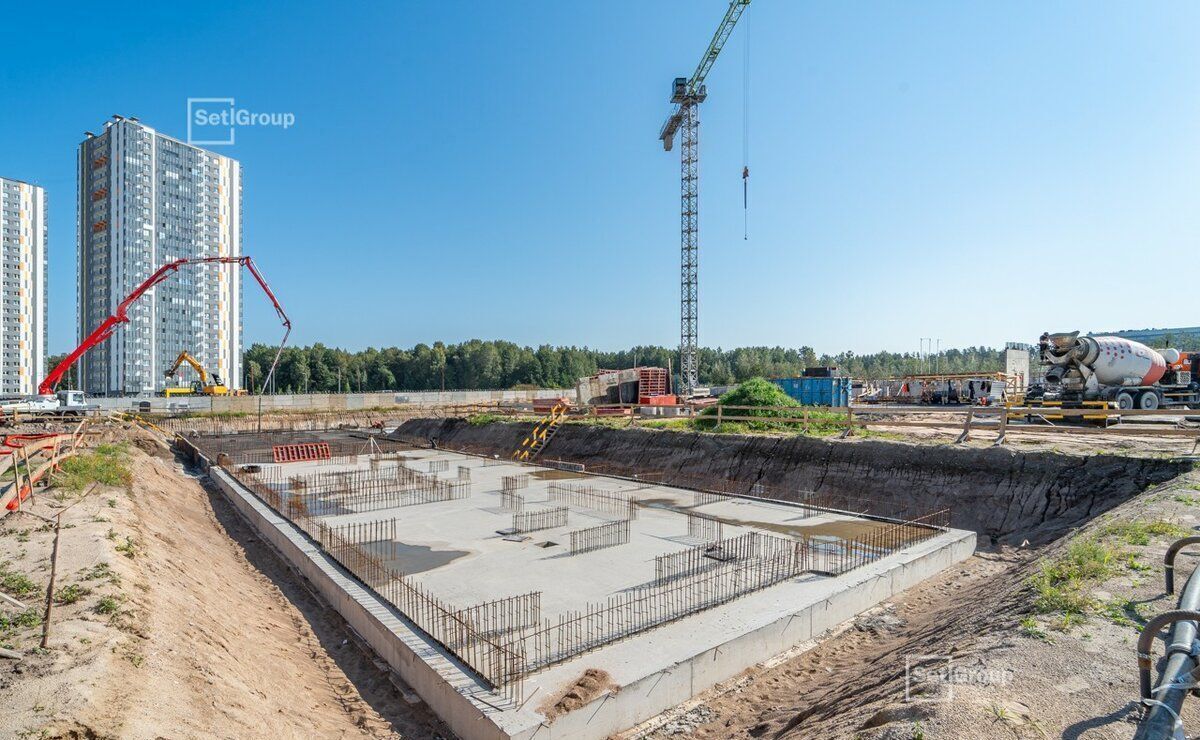 квартира г Санкт-Петербург метро Озерки пр-кт Орлово-Денисовский ЖК «Бионика Заповедная» корп. 1. 2 фото 26