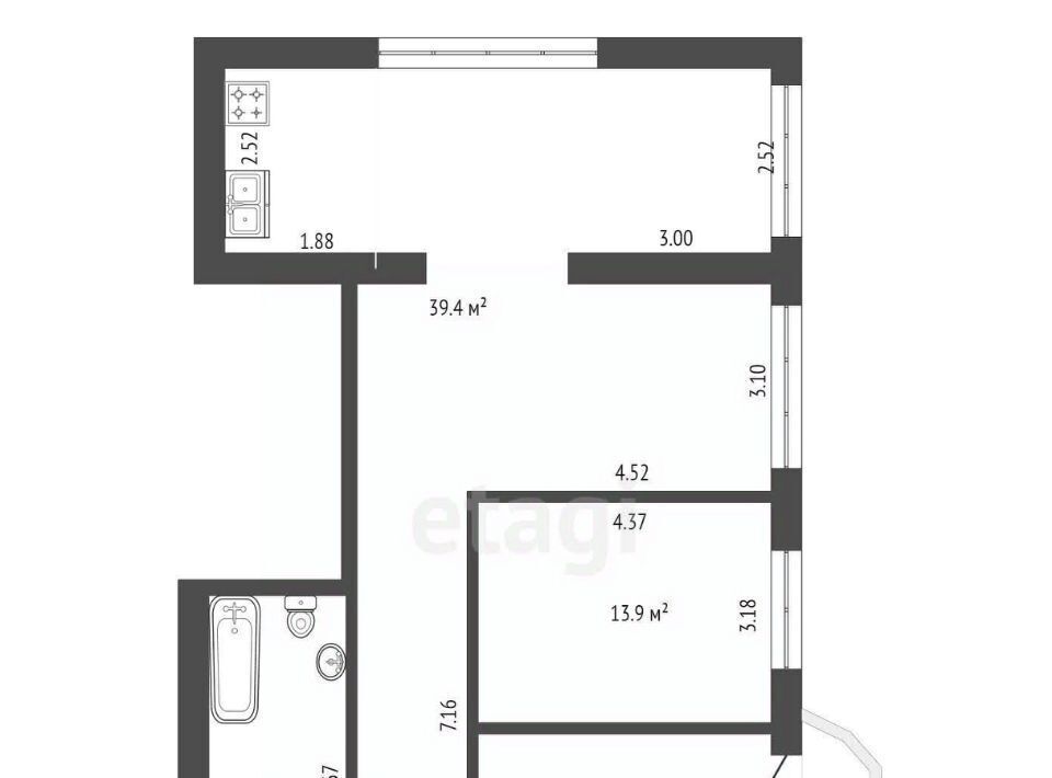 квартира р-н Анапский г Анапа ул Горького 12 фото 2