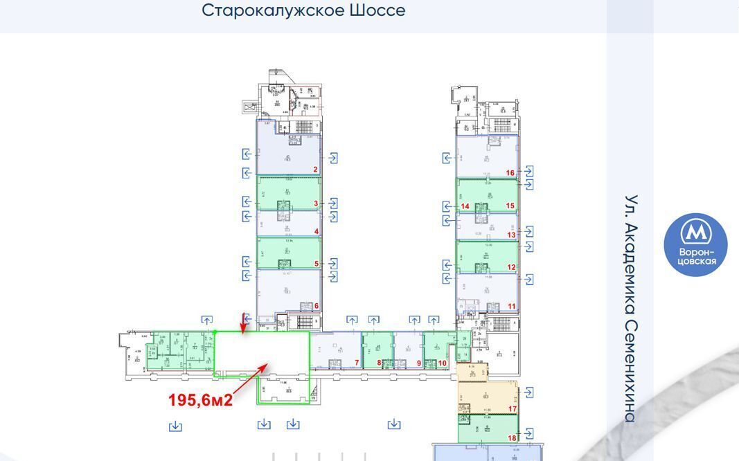 свободного назначения г Москва ш Старокалужское 62 Воронцовская фото 8