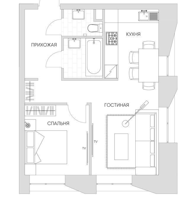 квартира г Москва метро Калитники ул Скотопрогонная 31 фото 5