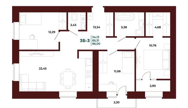 Пенза-2 ул Тернопольская 20 ЖК «Арбери» р-н Октябрьский фото