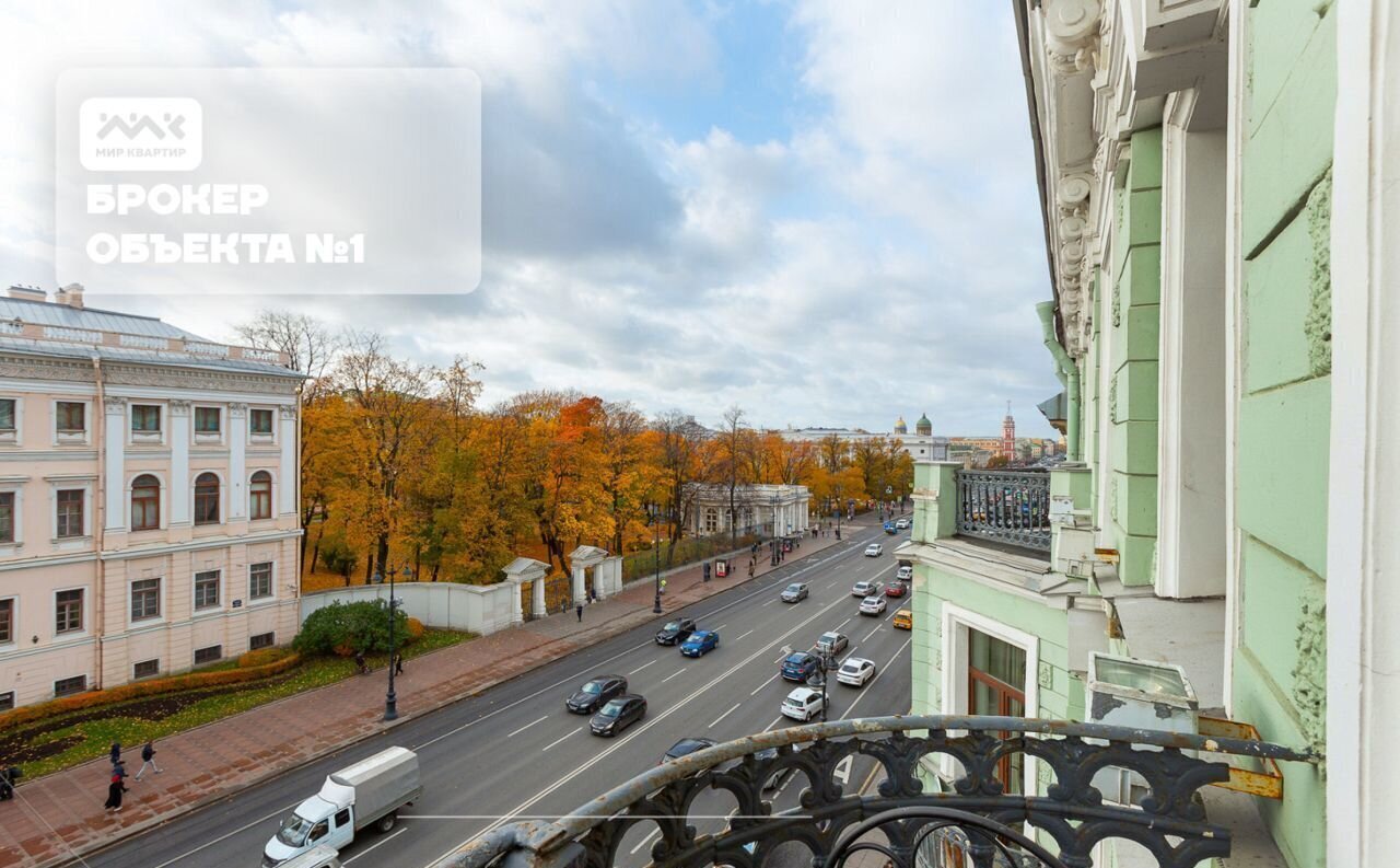 квартира г Санкт-Петербург метро Гостиный Двор ул Караванная 11/64 Дворцовый округ фото 33